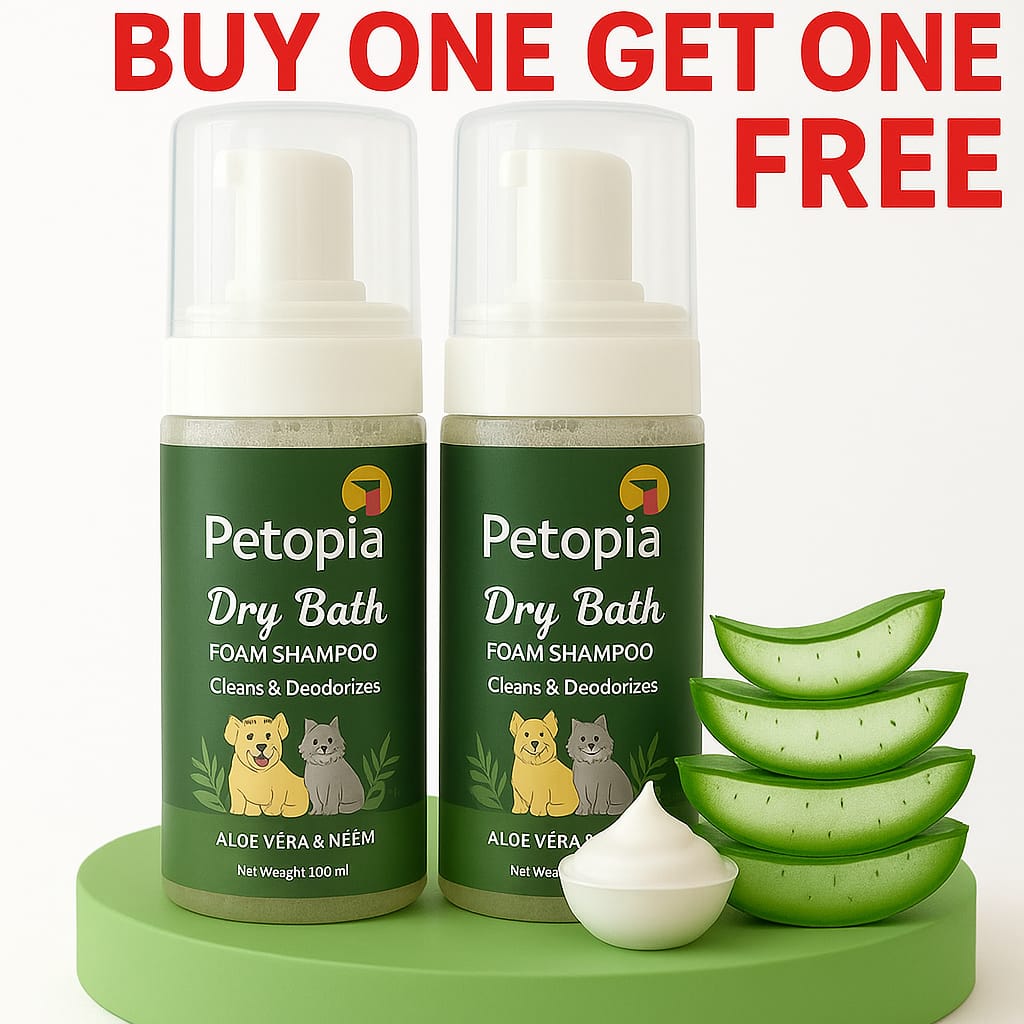 ALOE VERA DRY BATH FOAM SHAMPOO